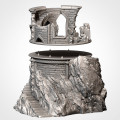 Txarli - Fantasy terrain - Ruins on the mountain LOTR 2