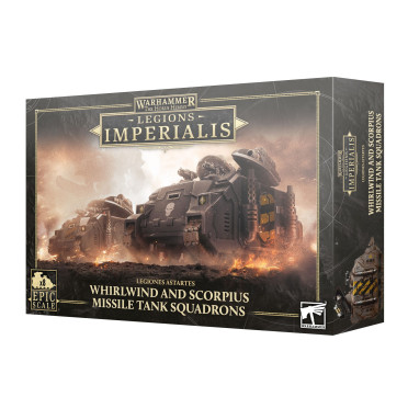 The Horus Heresy : Legions Imperialis - Whirlwind and Scorpius Missile Tank Squadrons