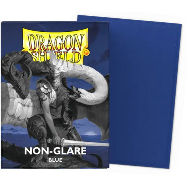 100 Dragon Shield Matte Non-Glare : Blue