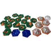 Set de Tuiles 3D Amazonis - Terraforming Mars