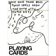 Cartes à jouer Theory11 - Shantell Martin White