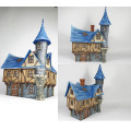 3D4U - Tower Top House - Medieval Town Set 1