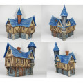 3D4U - Tower Top House - Medieval Town Set 2