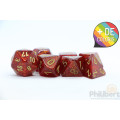 Set de 7 Dés JDR Chessex : Glitter 0