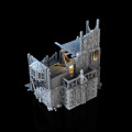 3D4U - House Ruine II - Medieval Town Set 2