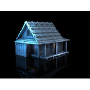 3D4U - Foreman's Hut - Medieval Town Set