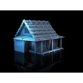 3D4U - Foreman's Hut - Medieval Town Set 0