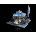 3D4U - Gazebo - Medieval Town Set 0