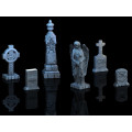 3D4U - Graveyard Set - Medieval Town Set 1