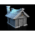3D4U - Hunter Lodge - Medieval Town Set 0