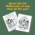 Let's Summon Demons - A Creepy Coloring and Activity Book 3