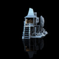 3D4U - House Ruine III - Medieval Town Set 3