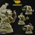 Cast n Play - Crapaux de la Jungle - Set Complet 5
