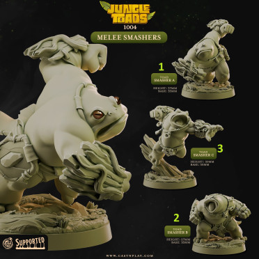 Cast n Play - Crapaux de la Jungle - Bagarreurs
