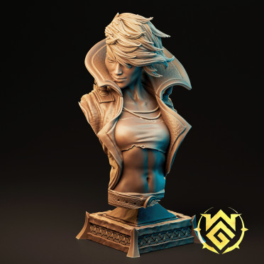 Witchguild - Buste - Katerina, Black Lotus