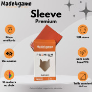 Made4game - Sleeves / Protèges cartes (paquet de 100)
