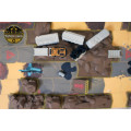 Terrain Obstacle Pack + Crashed Train Set – Compatible with Thunder Road: Vendetta 4