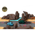 Terrain Obstacle Pack + Crashed Train Set – Compatible with Thunder Road: Vendetta 6