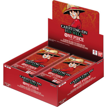 One Piece The Card Game - OP13 Carrying on His Will - Display de 24 Boosters