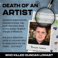 Murder Mystery Cases: Death of an Artist 1