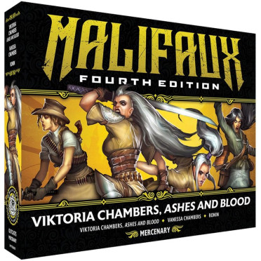 Malifaux 4E - Viktoria Chambers, Ashes and Blood