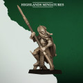 Highlands Miniatures - Feral Elf - Feral Spearmen 7