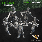 White Angel Miniatures - Forest Warriors - Forest Dancer