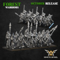 White Angel Miniatures - Forest Warriors - Forest Guardian with EMC 0