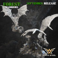 White Angel Miniatures - Forest Warriors - Forest Dragon 1