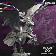 White Angel Miniatures - Slave to Darkness - Dark Mother on Pegasus