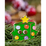 Pin’s de Jeux de société Pailleté - Le Dé Coré
