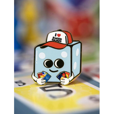 Enamel Pins - I LOVE BOARDGAMES