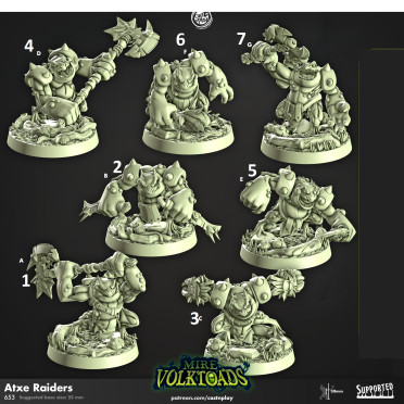 Cast n Play - Crapaux des Marais - Raiders