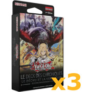 Yu-Gi-Oh! TCG - Lot de 3 Decks des Chroniques : Le Déchu et la Vertueuse