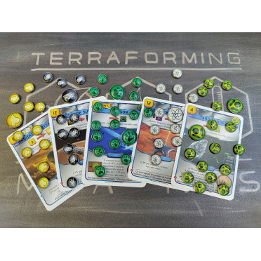 Terraforming Mars - Resources Tokens