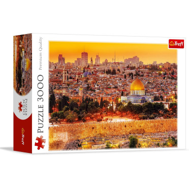 Puzzle - Les Toits de Jérusalem - 3000 pièces