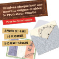 Calendrier de l’Avent des énigmes: L’incroyable tour du monde du Professeur Charlie 5