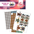 Set d’autocollants River of Gold 10