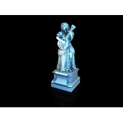 3D4U - The Minstrel Statue - Medieval Town
