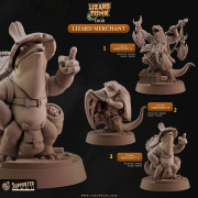 Cast n Play - Ville des Lézards - Marchands