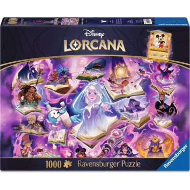 Puzzle Lorcana - Glimmers of the Realm: Améthyste - 1000 pièces