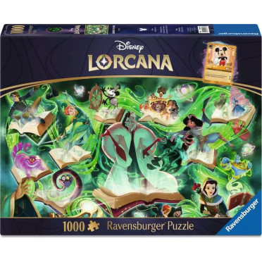 Puzzle Lorcana - Glimmers of the Realm: Emeraude - 1000 pièces