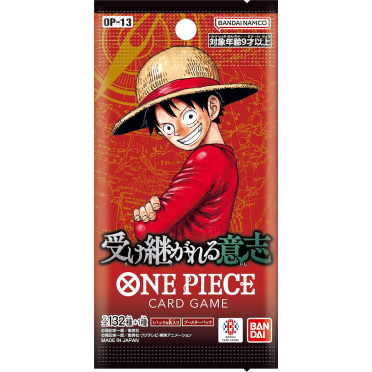 One Piece The Card Game - OP13 Carrying on his will - Japanese Booster