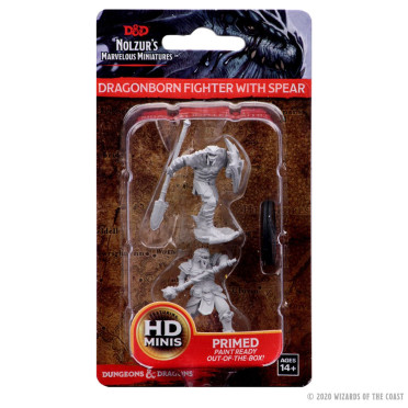 D&D Nolzur's Marvelous Miniatures: Male Dragonborn Fighter