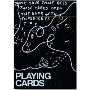 Cartes à jouer Theory11 - Shantell Martin Black