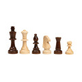 Set d'échecs de Tournoi, case 50 mm, aveс cassette en bois pour pièces d'échecs 3