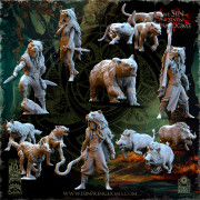 The Beholder Miniatures - Sylvains - Maitres des Bêtes