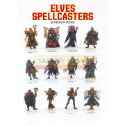 Skinny Minis - Elves Spellcasters
