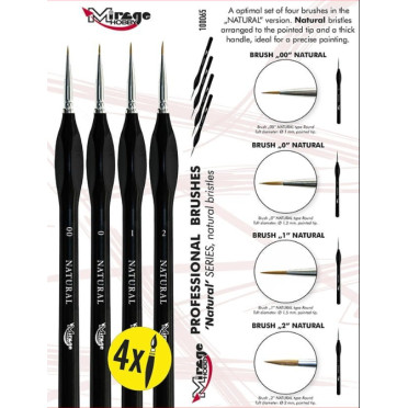 Mirage Natural - Brush Set