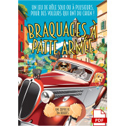 Braquages à patte armée - JDR Solo et Multi